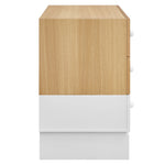 Nolia 3-Drawer Color Block Dresser by Modway