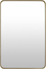 Tubii Gold Mirror with Iron Base