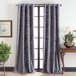 Sherwood Velvet Grommet Curtain Panel Pair by Martha Stewart