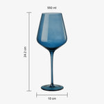 Tonal Stemmed Wine Glassware, Set of 6