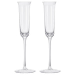 Opera Nick & Nora Champagne Flute Glassware, Set of 2