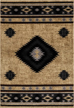 Buckhaven Brown Aztec Carpet