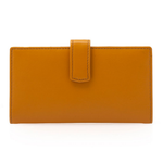 Madi Claire Two-tone Leather Fold Over Wallet Credit Card Organizer