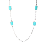 C&B Station Stones 32" Necklace
