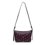 Urban Expressions Taran Grommeted Faux Leather Crossbody Bag