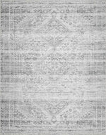 Barny Gray Blue Washable Rug - Clearance