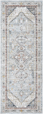 Kouta Gray Blue Area Rug