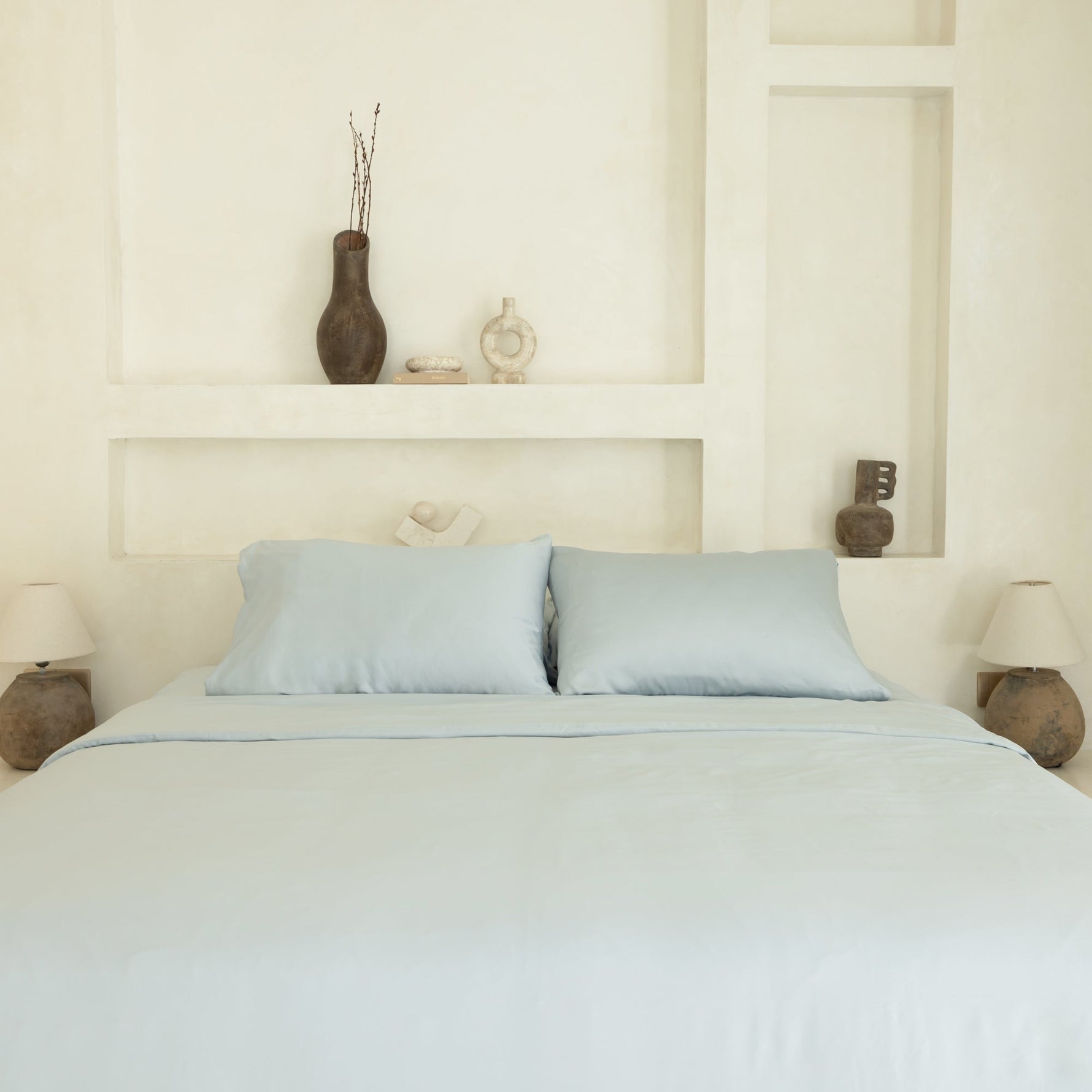 Organic Bamboo Sateen Bed Sheet Set