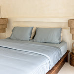 Organic Bamboo Sateen Duvet Cover Set
