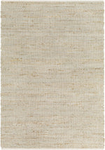 Byrne Beige & Green Jute Rug - Clearance