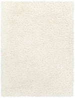 Siari Solid Cream Plush Rug