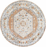 Gael Rust Boutique Washable Rug - Clearance