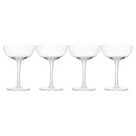 Classica Champagne Coupe Cocktail Glassware, Set of 4