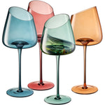 Tonal Stemmed Wine Glassware, Set of 4