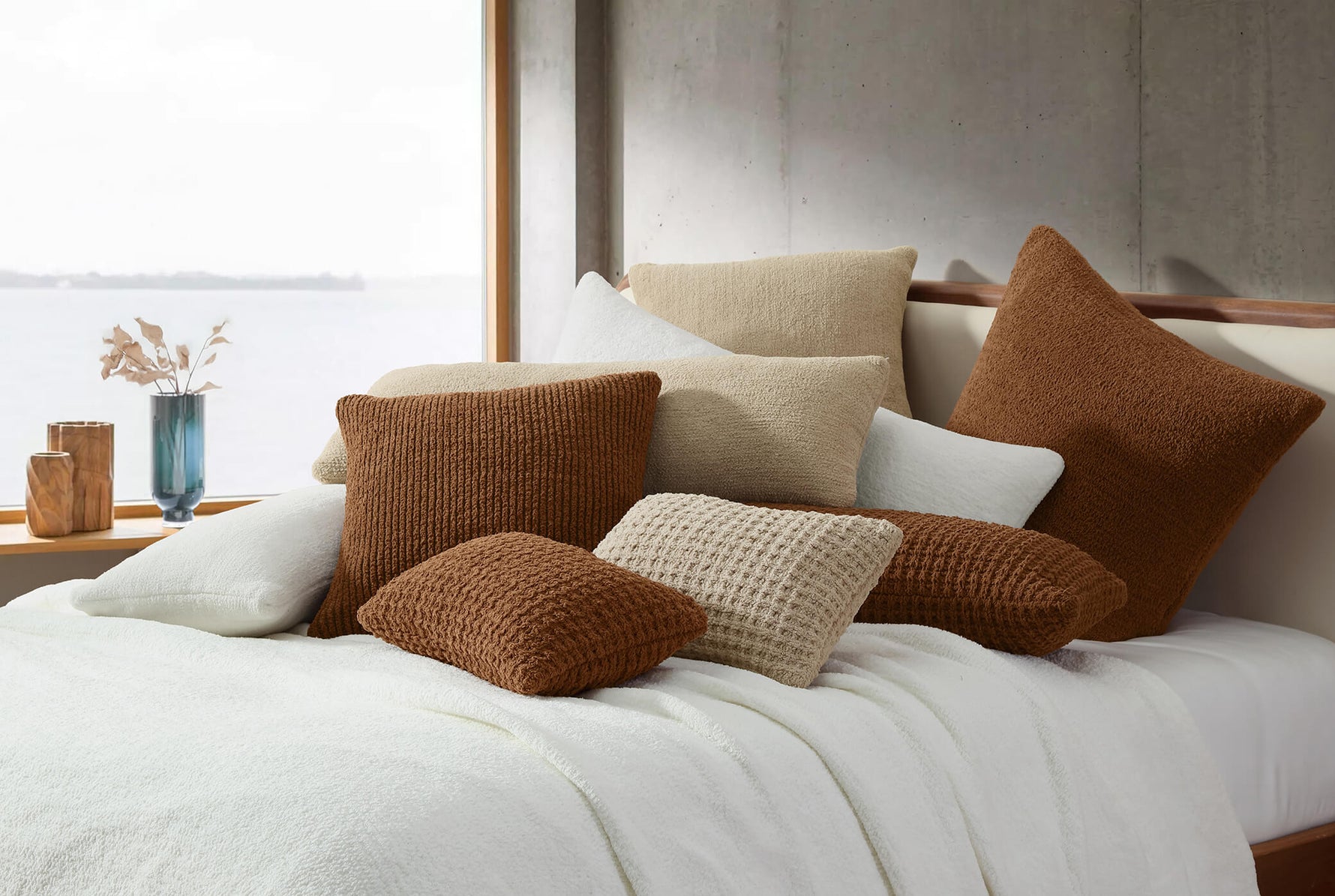 Snug Waffle Mini Pillow