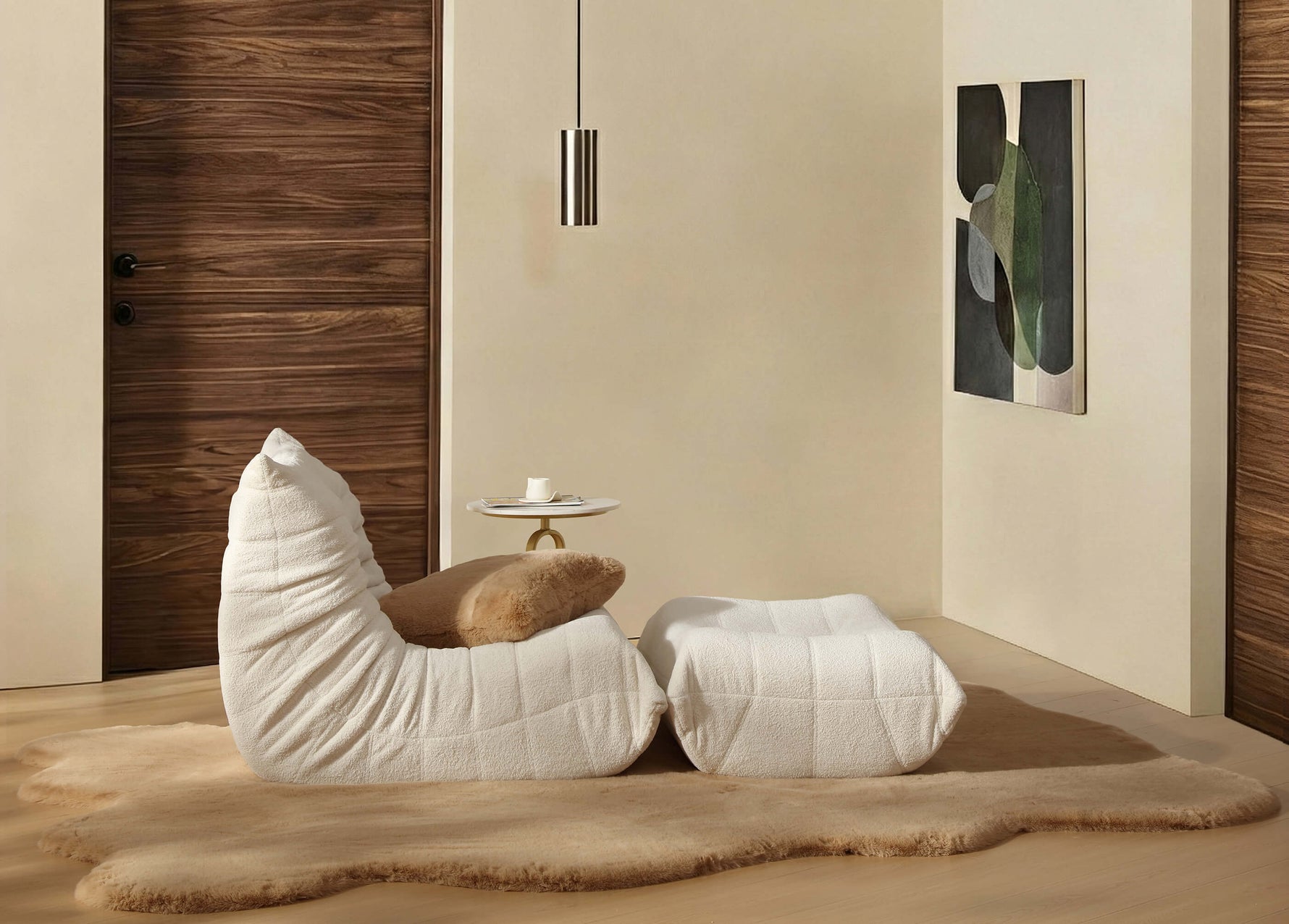 Faux Fur Medium Rug