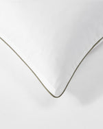 Lumière Luxe Sham Set with Piping