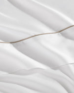 Lumière Luxe Top Sheet with Piping