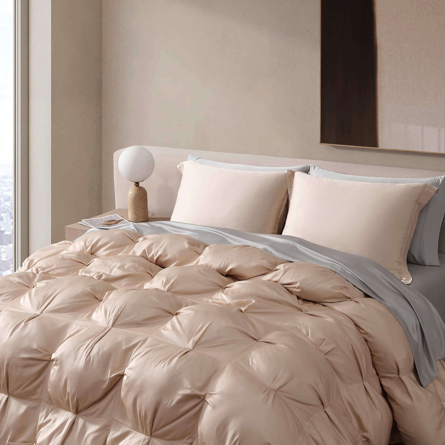 Premium Lumière Sham Set