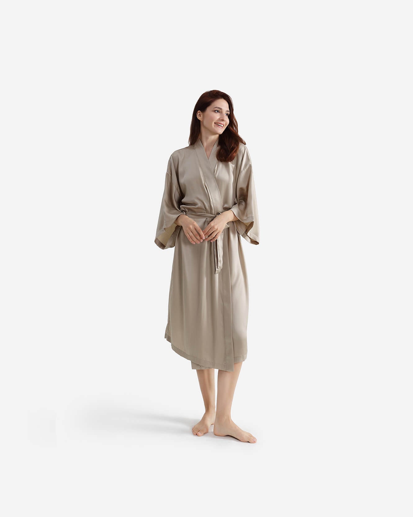 Silky Lyocell Kimono