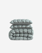 Silky Lyocell Puff Comforter Bundle