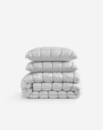 Silky Lyocell Puff Comforter Bundle