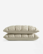 Silky Lyocell Puff Sham Set