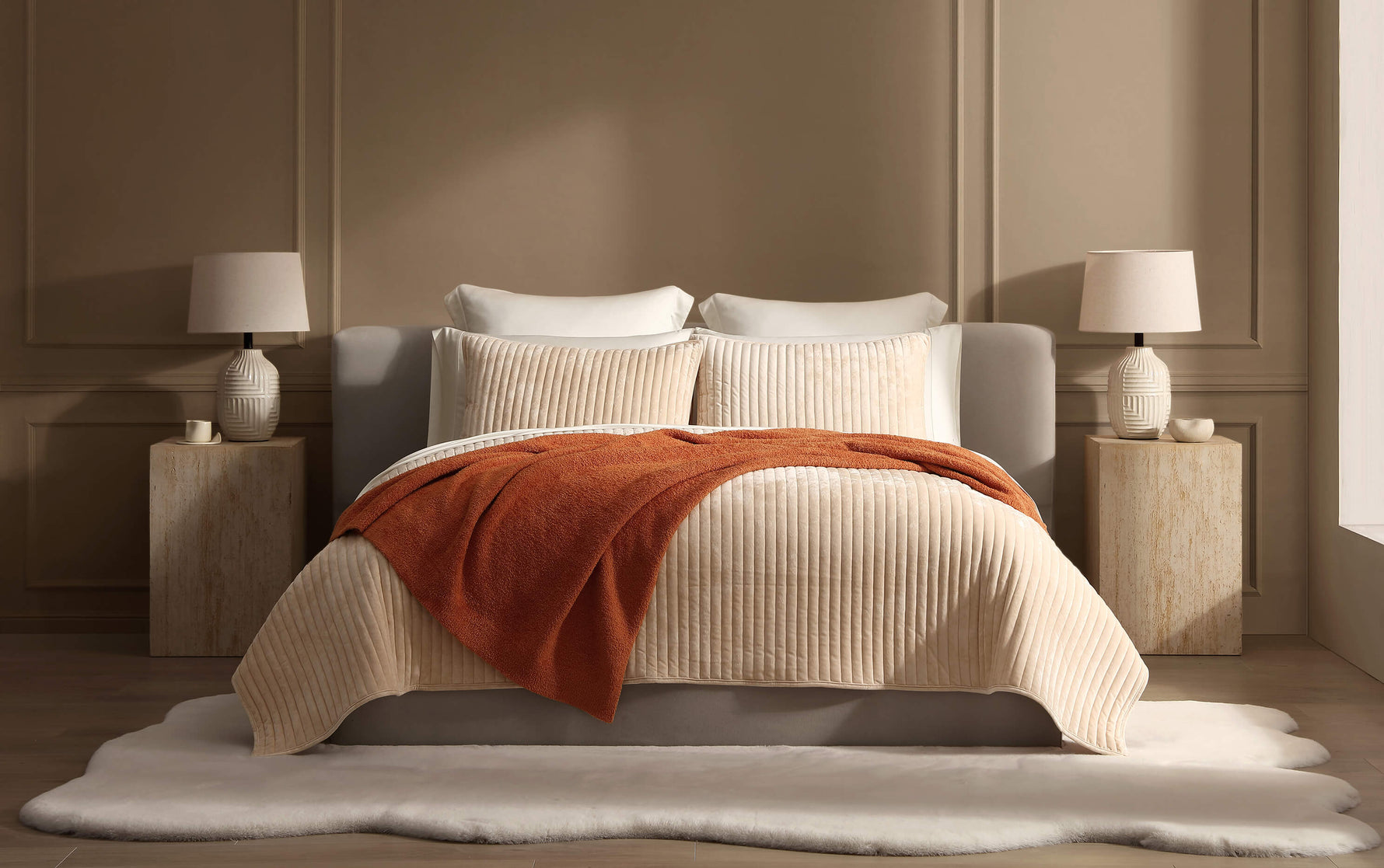 Velvet Sham Set