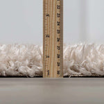 Siari Solid Oatmeal Shag Rug