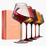 Love Stemmed Wine Glassware, Set of 6