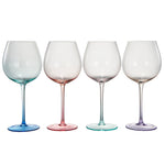 Alba Balloon Stemmed Wine Glassware, Set of 4