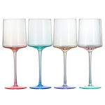Alba Stemmed Wine Glassware, Set of 4