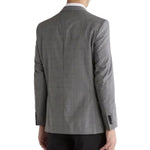 Ted Baker Jarrow Plaid Wool Sport Coat Grey Regular
