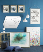 Garber Monochrome Geometric Wall Hanging
