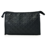 Dr. Susan Spell Black Quilted Cosmetic Bag