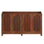 Sideboard Buffet Cabinet With 4 Doors & Shelves