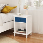 Nightstand With 1 Drawer and 1 Shelf