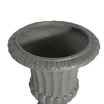 Outdoor Garden Urn Planter, Gray