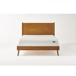 Okioki Mid-Century Wood Bed