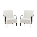 Modern Lounge Chair With Upholstery