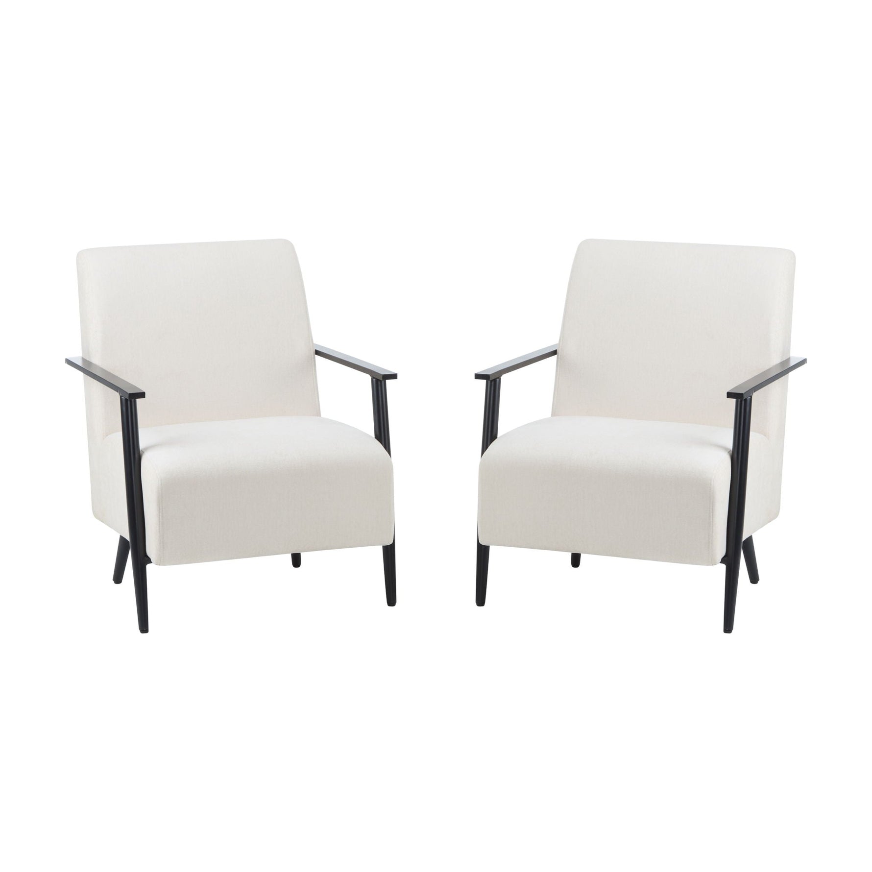Modern Lounge Chair With Upholstery