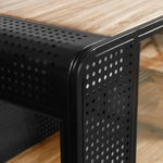 Modern Spacious Cat House Black + Brown