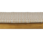 Acacia Wood Bench with 3 Seaters, Teak