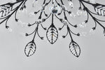 15-Light Chandelier Crystal Ceiling Lamp