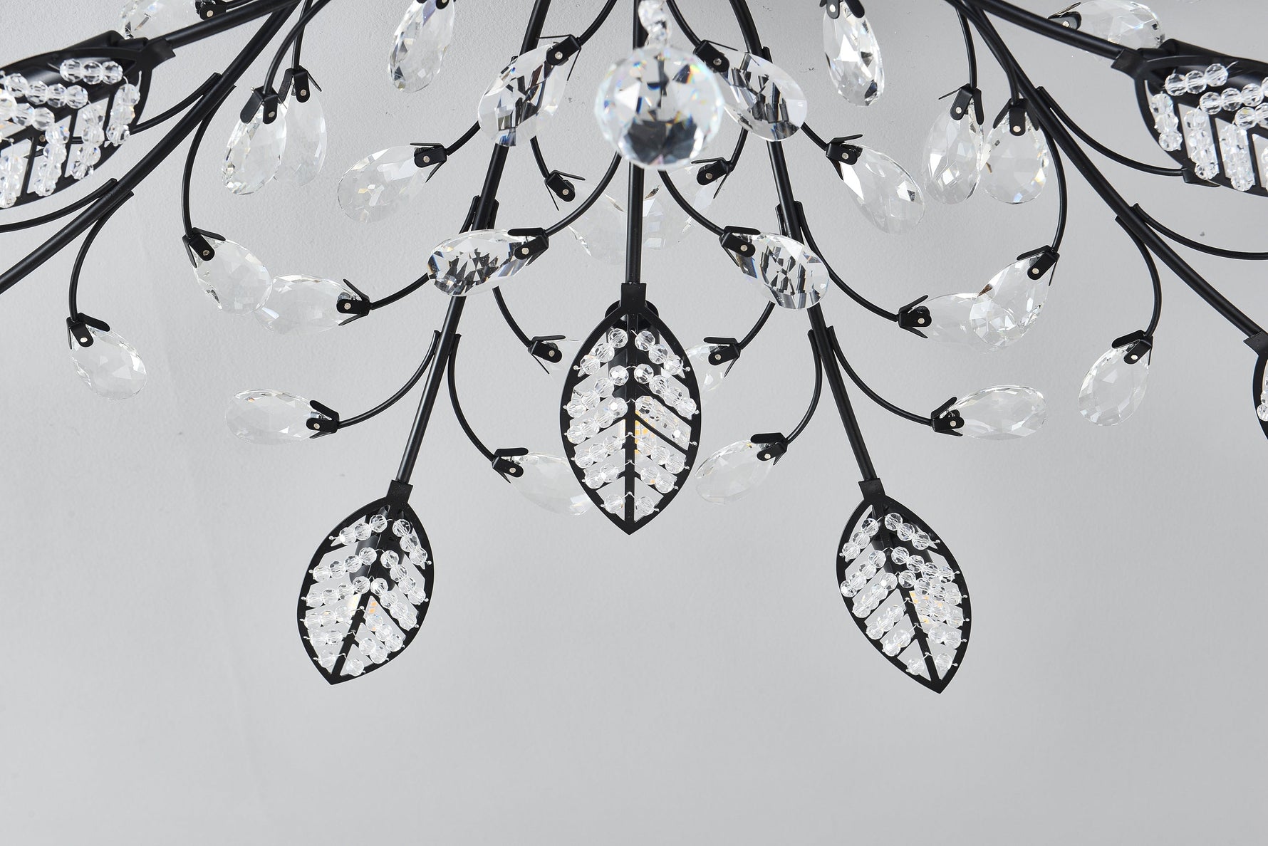 15-Light Chandelier Crystal Ceiling Lamp