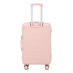 Set 3PCs 20'/24'/28' ABS Spinner Wheel Luggage - Pink