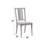 Marta Side Chair (Set of 2) - Beige / Natural