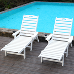 HDPE Chaise Lounge Chair Outdoor