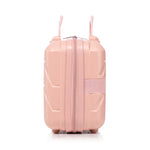 2-Piece ABS Spinner Wheel Luggage Set with Combination Lock