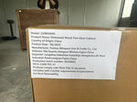 Rustic Natural Aged Brown Solid Wood Transitional Storage Cabinet – 31.89'